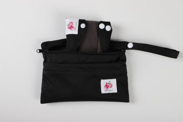Pink Hygiene Reusable Bamboo Charcoal Sanitary Pads - Image 4