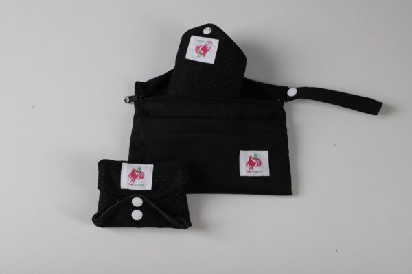 Pink Hygiene Reusable Bamboo Charcoal Sanitary Pads